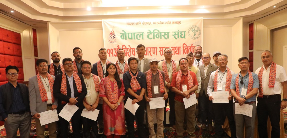 टेनिस संघमा मनोहरदास मुल निर्विरोध