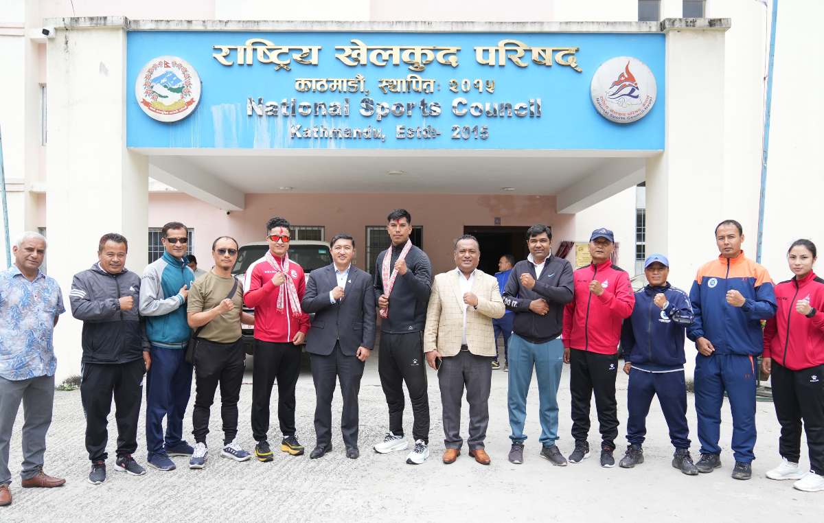 शिवाली गुरुङ ग्रयाण्ड स्ल्याम प्लेयर डिभलप्मेन्ट प्रोग्राममा सहभागी हुँदै